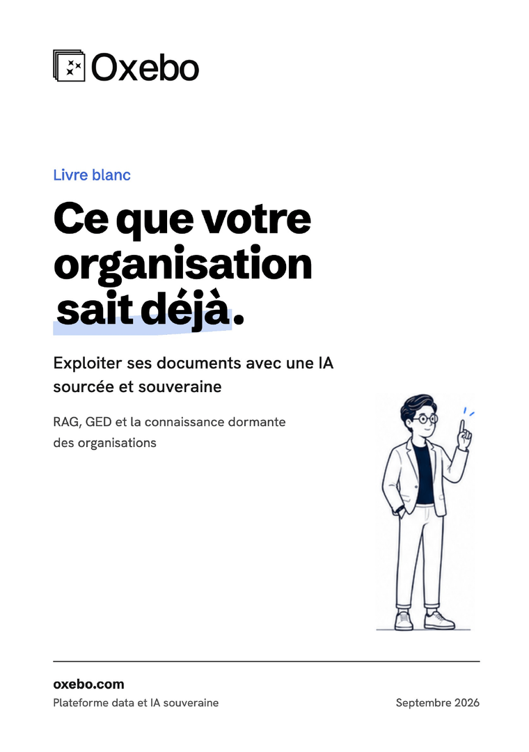 Couverture du livre blanc « Ce que votre organisation sait déjà ».
